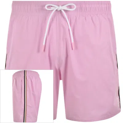 Hugo Boss Boss Iconic Swim Shorts Pink