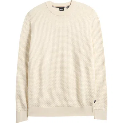 Hugo Boss X Steiff All-gender Sweatshirt In A Cotton Blend In Neutral