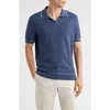 Hugo Boss Boss Isello Tipped Polo Sweater In Blue