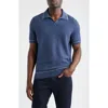 Hugo Boss Boss Isello Tipped Polo Sweater In Blue