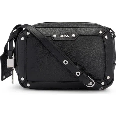 Hugo Boss Boss Ivy Crossbody Bag In Black