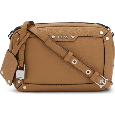 Hugo Boss Boss Ivy Crossbody Bag In Brown