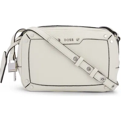 Hugo Boss Boss Ivy Crossbody Bag In White