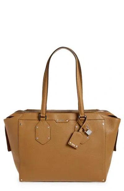 Hugo Boss Boss Ivy Shopper In Brown