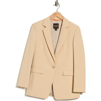 Hugo Boss Boss Jabla Blazer In Brown