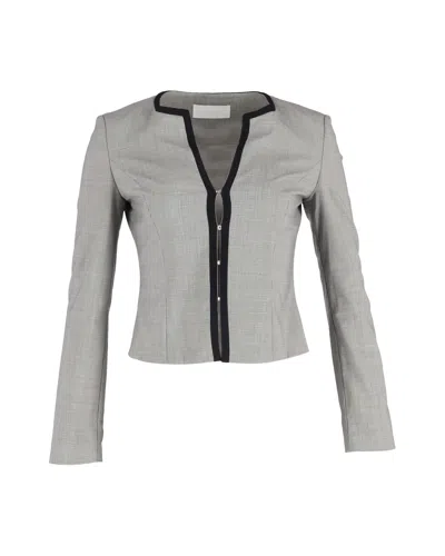 Hugo Boss Boss Jacket In Grey Wool