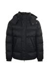 Hugo Boss Boss Jacket In Quilted Nylon In Black