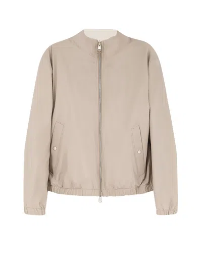 Hugo Boss Boss Jackets Beige In Neutral