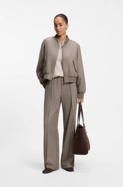Hugo Boss Boss Jamayati Jacket 10281590 01 In Brown