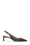Hugo Boss Boss Janet Slingback Pointed Toe Pump In Black