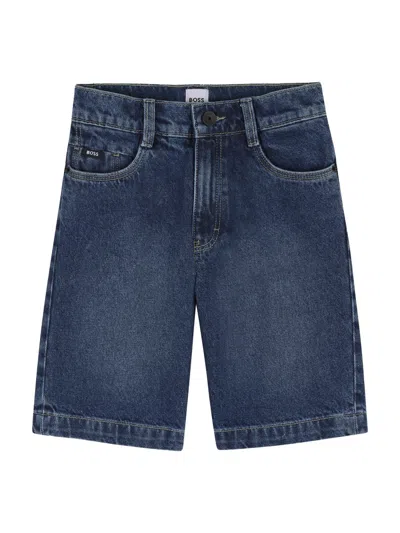 Hugo Boss Boss Jeans Corti In Blue