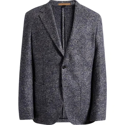 Hugo Boss Boss Jeff Regular Fit Check Virgin Wool, Silk & Cashmere Sport Coat In Gray