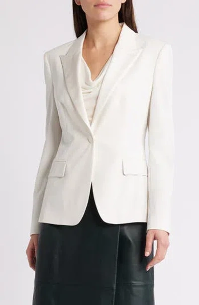 Hugo Boss Boss Jia Jacket In Open Wht