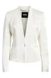 Hugo Boss Boss Jia One-button Blazer In White