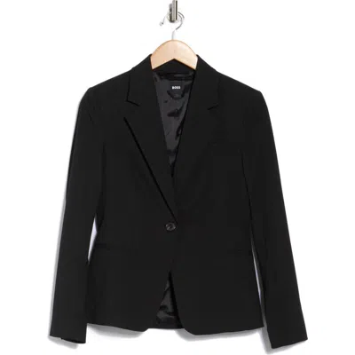 Hugo Boss Boss Jia Slim Fit Blazer In Black