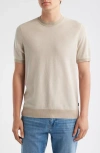 Hugo Boss Boss Jianfranco Cotton T-shirt In Neutral