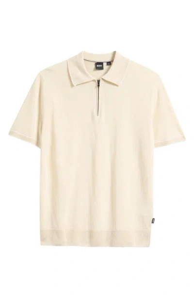 HUGO BOSS BOSS JIOVANOTTO QUARTER ZIP POLO