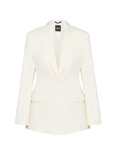 Hugo Boss Boss Joanah Jackets White