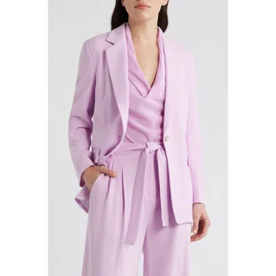 Hugo Boss Boss Jocaluah One-button Jacket In Pink