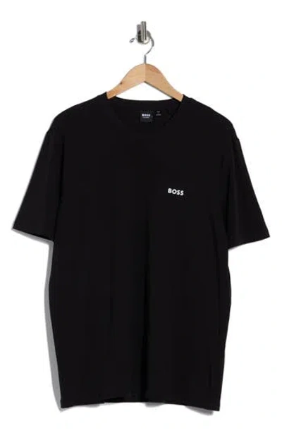 Hugo Boss Boss Joe Crewneck Pajama T-shirt In Blk
