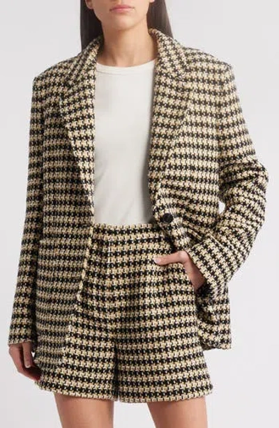 HUGO BOSS BOSS JOVANA TWEED BLAZER
