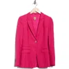 Hugo Boss Boss Juicy Lara Virgin Wool Blazer In Pink