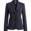 Hugo Boss Boss Juleah Blazer In Dark Blue
