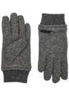 Hugo Boss Boss Kalspar Wool-blend Gloves In Gray