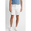 Hugo Boss Boss Karlos Flat Front Shorts In Open White