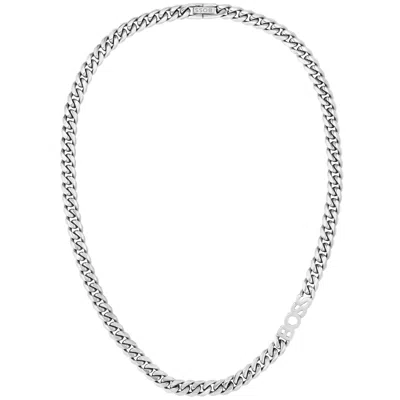 Hugo Boss Boss Kassy Chain Necklace Silver