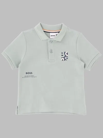 Hugo Boss Boss Kids' Classic Polo Shirt - Mini Fit In Green