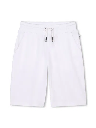 Hugo Boss Boss Kids Shorts In White
