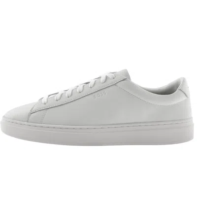 Hugo Boss Boss Kieran Tennis Trainers Natural In Sand