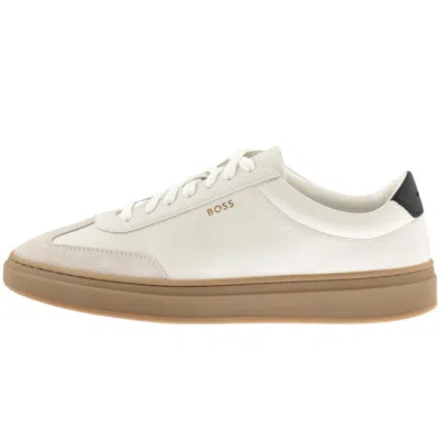 Hugo Boss Boss Kieran Tennis Trainers Open White