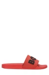 Hugo Boss Boss Kirk Slide Sandal In Light/pastel Red