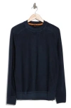 Hugo Boss Boss Koblado Wool Sweater In Dark Blue