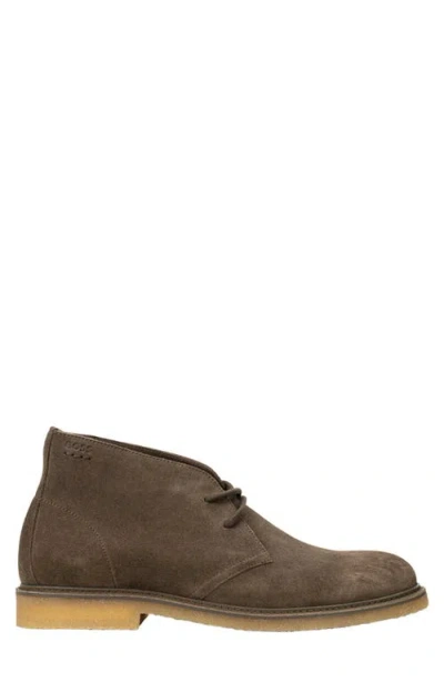 Hugo Boss Boss Kope Suede Chukka Boot In Green