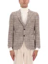 Hugo Boss Boss Lheston Blazer In Brown