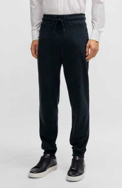 Hugo Boss Boss Lamont Joggers In Dark Blue
