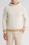 Hugo Boss Boss Lampione Virgin Wool Hooded Sweater