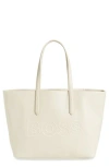 Hugo Boss Boss Large Addison Shopper Tote In White