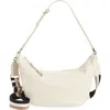 Hugo Boss Boss Large Addison Shoulder Bag In White