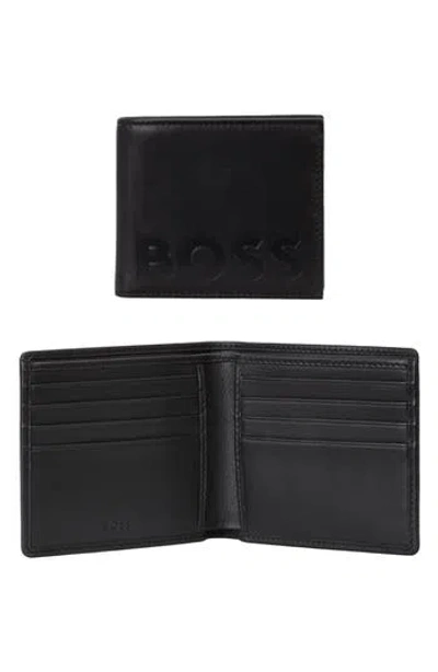 Hugo Boss Boss Laslo Bifold Wallet In Black