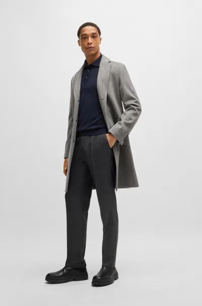 Hugo Boss Boss Launch 10243919 01 Fw25 In Gray