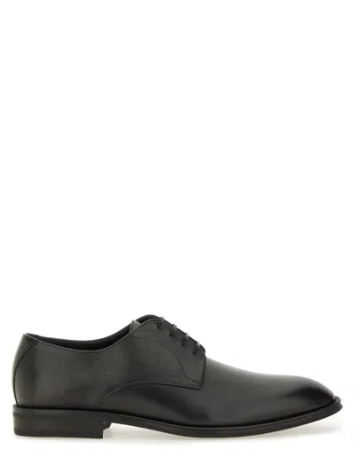 HUGO BOSS BOSS LEATHER "DERBY" LOAFER