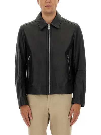 HUGO BOSS BOSS LEATHER JACKET