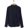 Hugo Boss Boss Liam Kent Button-up Shirt In Dark Blue
