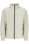 Hugo Boss Boss Light Beige Quilted Jacket With Zip