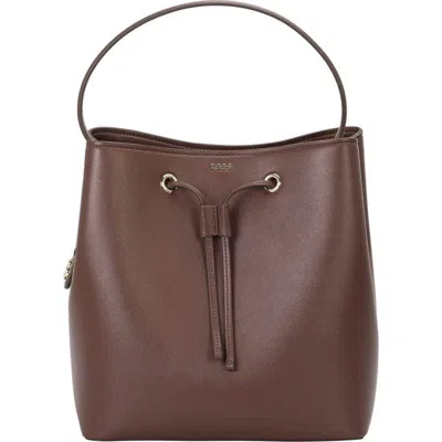 Hugo Boss Boss Liriel Faux Leather Bucket Bag