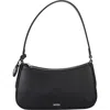 Hugo Boss Hugo Liriel Faux Leather Hobo Bag In Black